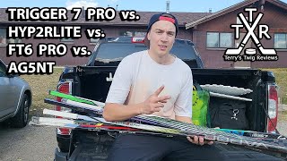 FT6 PRO vs. HYP2RLITE vs. TRIGGER 7 PRO vs. AG5NT vs. GEO vs. SLING vs. HYPERLITE