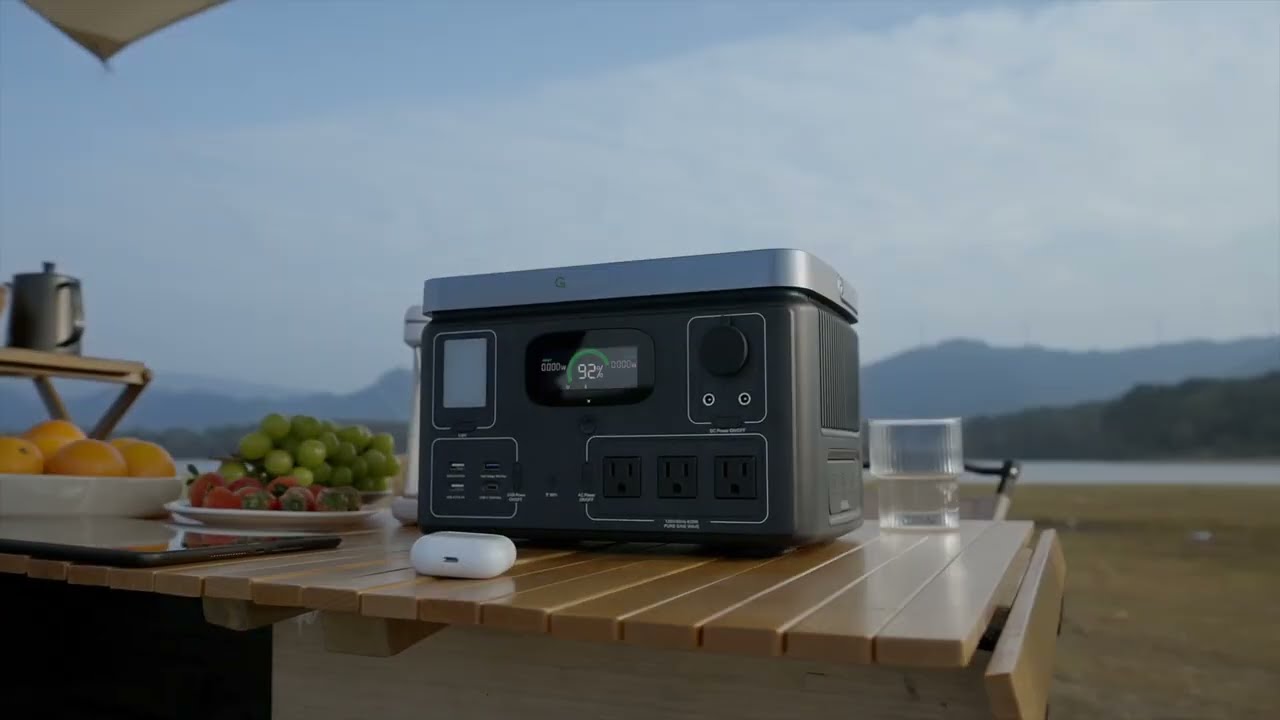 Growatt VITA 550 Portable Power Station Preheat Now!