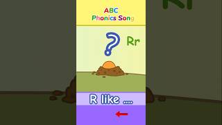 ABC Phonics Song 🔤 | P for Panda 🐼, Q for Queen 👑, R is a Surprise 🎵 #short