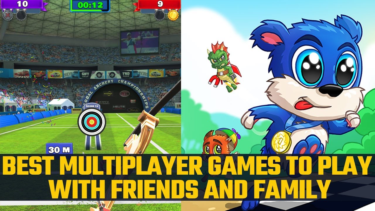 Top 8 Best Multiplayer Games for Android | Play With Friends & Family | Online Games For Couples
