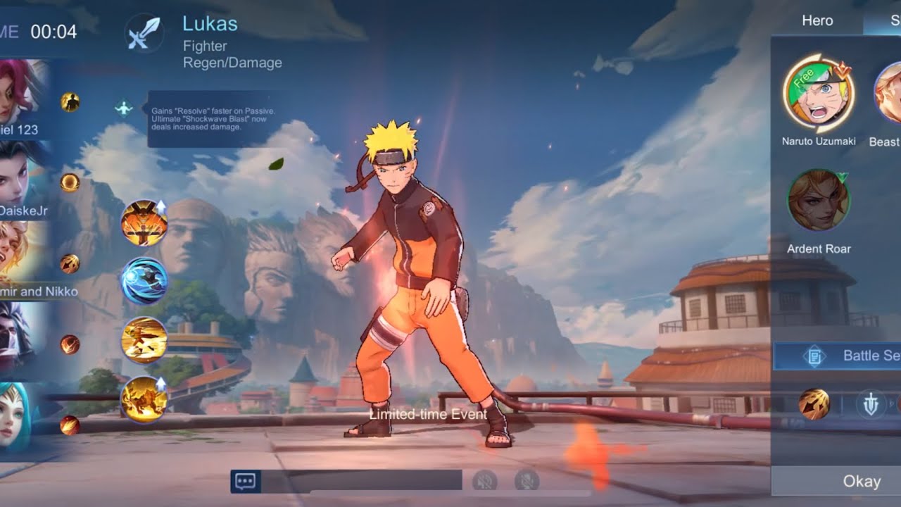 NARUTO VS ALL NARUTO HEROES | MOBILE LEGENDS | MLBB | ML | VICTORY | 2025