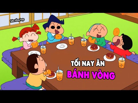 Siêu Tổng Hợp Shin - Thử Thách Cấm Cười Khi Ăn | Shin Tập Mới Để Ăn Cơm | Shin Cậu Bé Bút Chì
