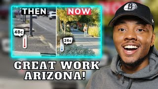 AMERICAN REACTS To How Arizonas Cities are Becoming a Sustainable Green Oasis in the Desert