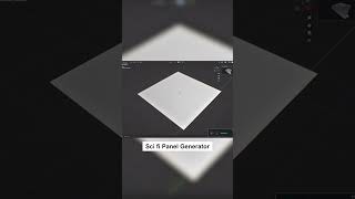 Sci fi panel generator addon #blenderart #blendercycles #blendereevee #blender3dmodelling #blender