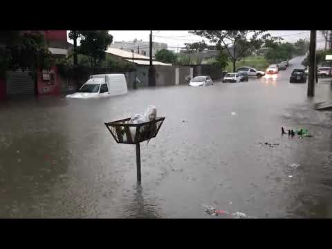 Chuva intensa em Linhares