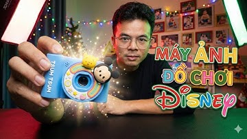 Bí quyết giúp con cai điện thoại? Tặng ngay chiếc máy ảnh đồ chơi Lalaplay Disney siêu cute này!