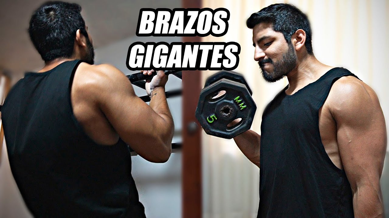 MI RUTINA PARA BRAZOS FUERTES - Entrenamiento de Bíceps con Gimnasio & Calistenia
