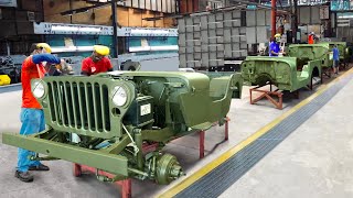 Nhà máy sản xuất xe Jeep quân đội Mỹ ở Philippines