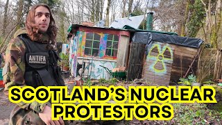 SCOTLAND'S NUCLEAR PROTESTORS - EXPLORING FASLANE PEACE CAMP