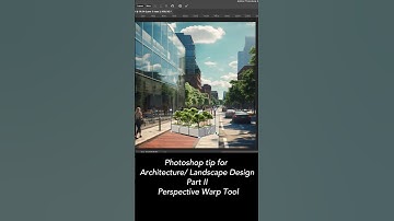 Photoshop tips for landscape architecture #landscapearchitecture #photoshoptutorial #architecture