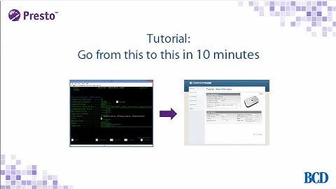 Add New Functionality to Presto-Modernized Green Screens