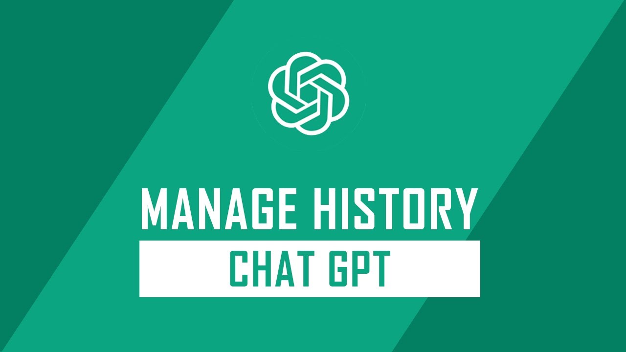 How to Manage ChatGPT History | Delete all ChatGPT Chat History