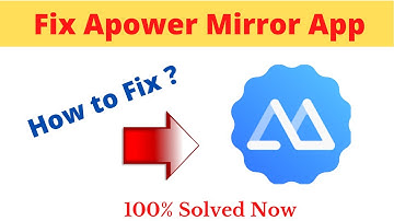 How to Fix ApowerMirror App Not Working Problem Android & Ios-Not Open Problem Solved | AllTechapple