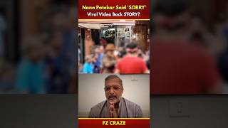 Nana Patekar Said SORRY On Viral Sl*p Video | NanaPatekar Viral Video viral trending shorts