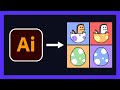 How to generate 10000 nfts from adobe illustrator no code