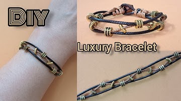 ✨ DIY Luxe Unisex Armband – Snel & Gemakkelijk‼️