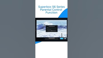 Superbox s6 Series -Parental Control Feature#fyp #streaming #superbox #smarttv #tv