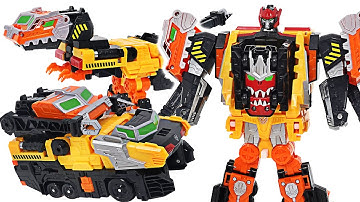Hello Carbot Jungle Master Ultimax! Transform into dinosaur, car, robot! | DuDuPopTOY