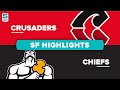 Super Rugby Pacific | Crusaders v Chiefs - Semi-Final Highlights