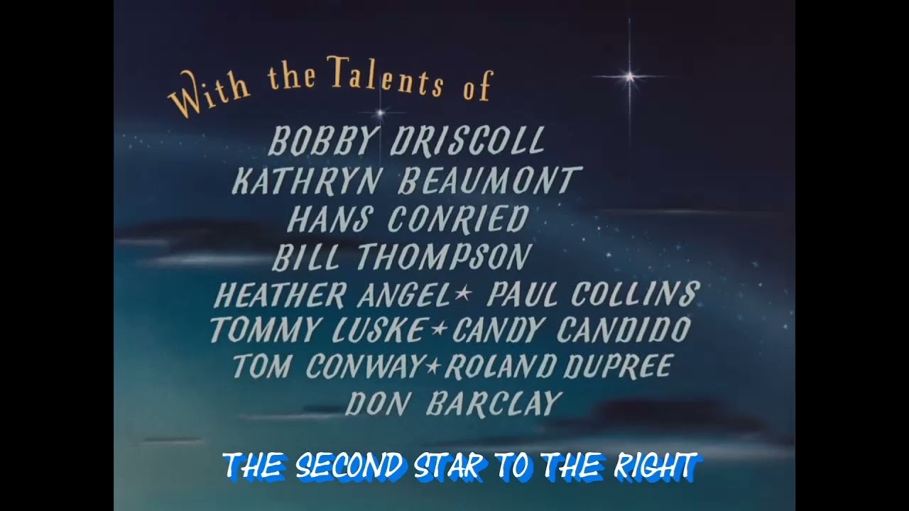 Peter Pan - The Second Star To The Right (Lyrics) HD - YouTube