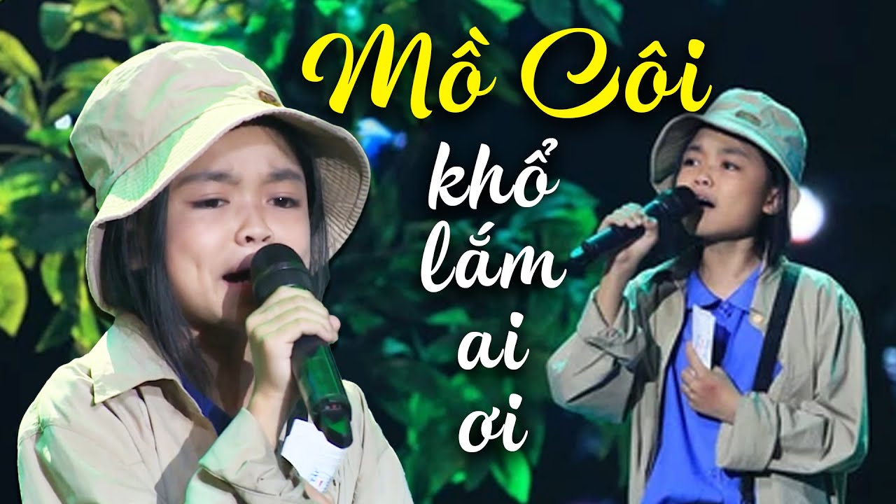 Ai cũng BẬT KHÓC khi nghe Quốc Linh Quỳnh Nhi hát than cho PHẬN MỒ CÔI💓TUYỆT ĐỈNH SONG CA NHÍ 2022
