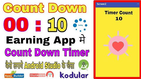 High Quality Earning App Aia File || Create Professional Timer Count Earning App Technical Shiv