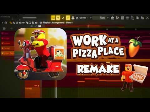 [ FREE FLP ] Work At a Pizza Place - Almost Closing Time REMAKE FL STUDIO