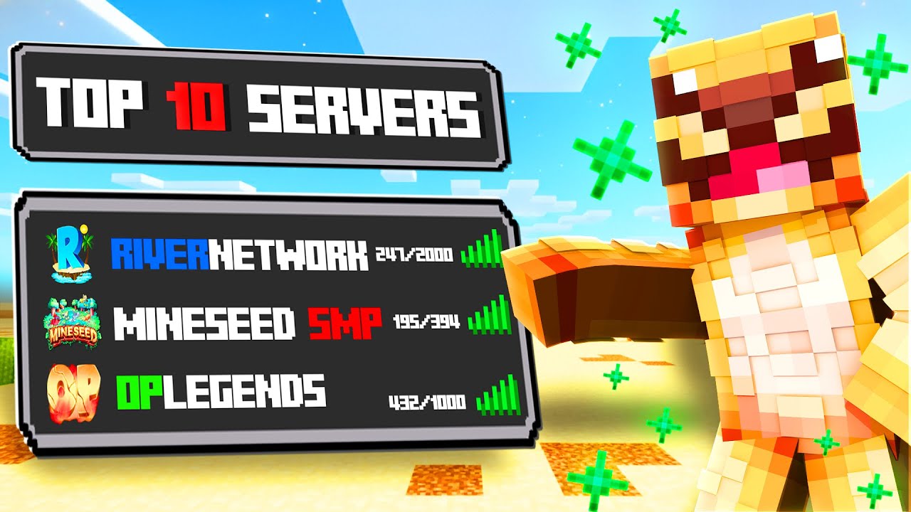 Top 10 MINECRAFT SERVERS You Need To Join In 2025 (1.21.9+) - YouTube