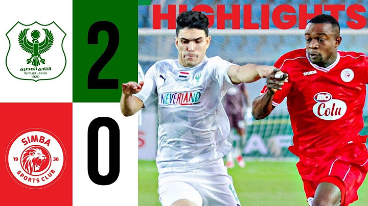 Al Masry vs Simba SC (2-0), Full Match/Highlights CAF Confederation Cup Quarter Final_2025IFirst Leg