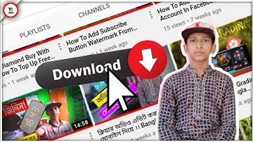 Download Thumbnail।। Bangla Tutorial।। Zuhayer Salim।। Tips Bangla