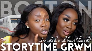 STORYTIME: I SLEPT IN A TRAIN STATION? STRANDED IN BOSTON NEW SEPHORA MICROSMOOTH POWDER| MenaAdubea screenshot 1