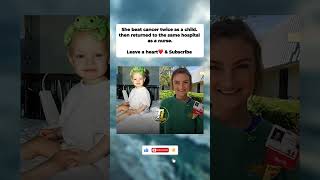 CANCER SURVIVOR returns to the same hospital as a pediatric nurse to help kids. #shorts #cancer