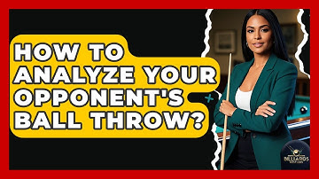 How To Analyze Your Opponent