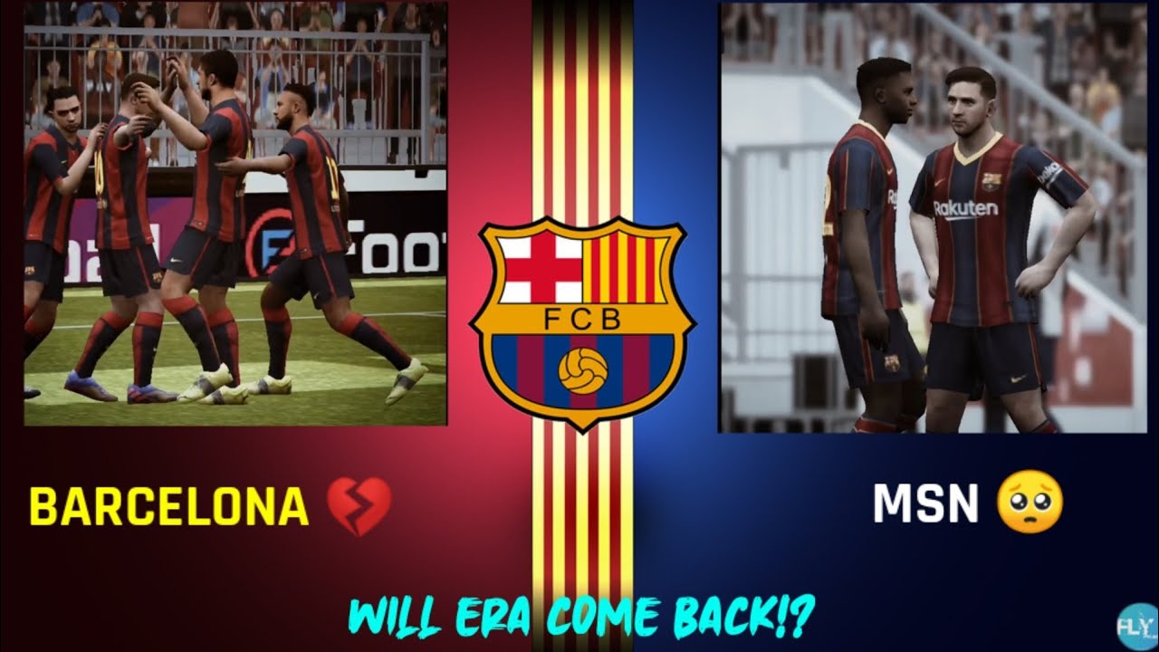 WILL ERA COME BACK!? 🥺 VISCA EL BARÇA 💙💔 MSN 🔥 TRIBUTE BARÇA & LEGENDS 😍 PES 2021 MOBILE  