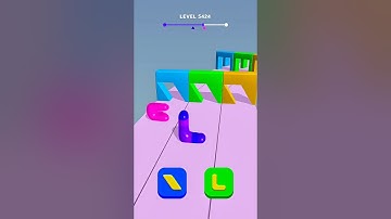 Best fun game ever (Blob Shifter 3D) level-5424 #games #shorts