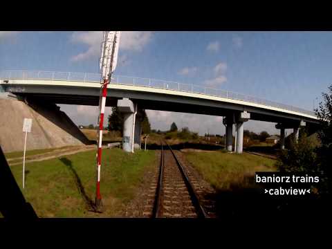 cabview lubelskie linia nr 69 odcinek Zawada - Rejowiec part 1 of 2 / trains in Poland