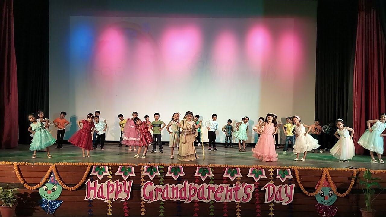 GRANDPARENTS DAY CELEBRATION 2024 BY NURSERY & K.G CLASS. - YouTube