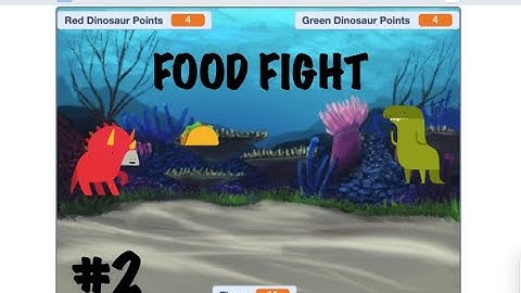 Food Fight Game in Scratch (Tutorial) | Part 2