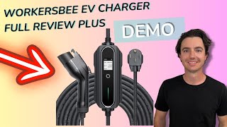 Workersbee EV Level 2 Charger FULL REVIEW Plus Demo!