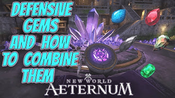 Armor, Resistance, Gems & Defence in New World: Aeternum