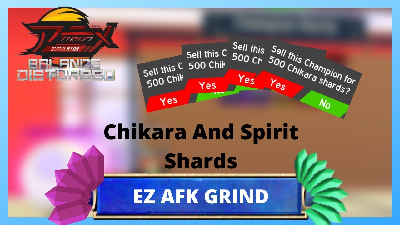 HOW TO GET SPIRIT SHARDS *EXTREMELY FAST* in ANIME FIGHTING SIMULATOR 
