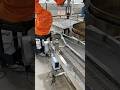 Pig‘s head hair removal robot#robot #kuka #yaskawa #abb #fanuc