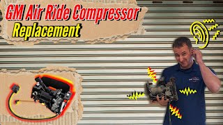 Noisy GM Air Ride Suspension Compressor Replacement