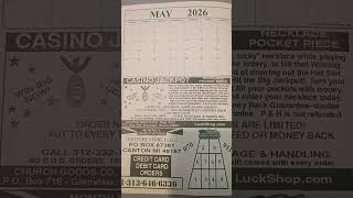 MONEY ROW NUMBER PLAYERS GUIDE MAY 2026 #moneymindset #lotteryjackpot New