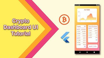 Build a Crypto Dashboard UI in Flutter  | Make [Graphs, Gradients, Cards] | Flutter Dashboard Design