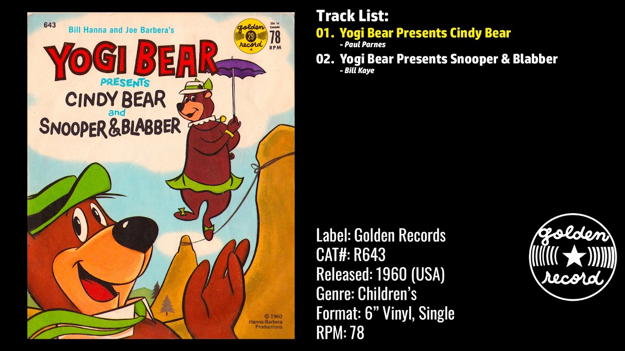 Jimmy Carroll Orchestra & The Golden Tones – Yogi Bear Presents
