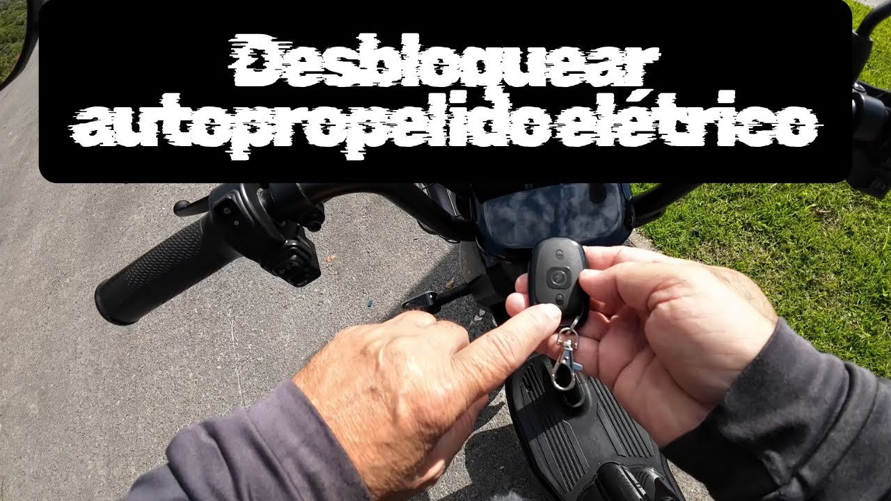 Como Desbloquear Autopropelido Elétrico WD2 Panda .