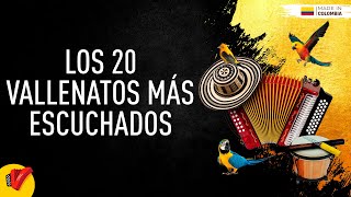 Los 20 Vallenatos Más Escuchados, Video Letras - Sentir Vallenato
