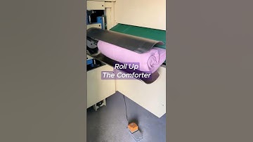 The Art of Comforter packing: Behind the Scenes Process Revealed#comforter #quilt