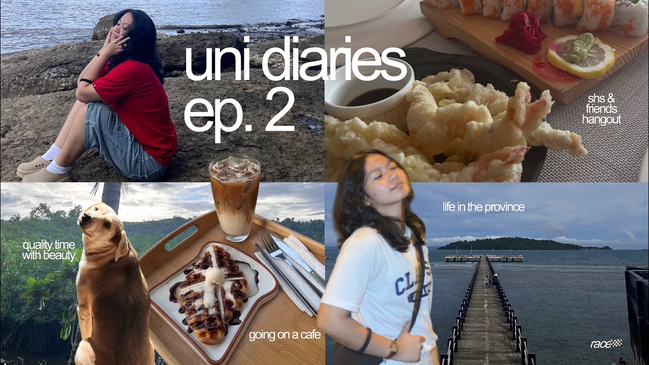 uni diaries ep. 2 // days in my life, life in the province,i survived first semester of arki school!